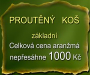 Proutěný košík