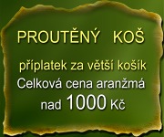 Proutěný košík priplatek